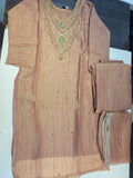 Designer 3 piece salsa suit