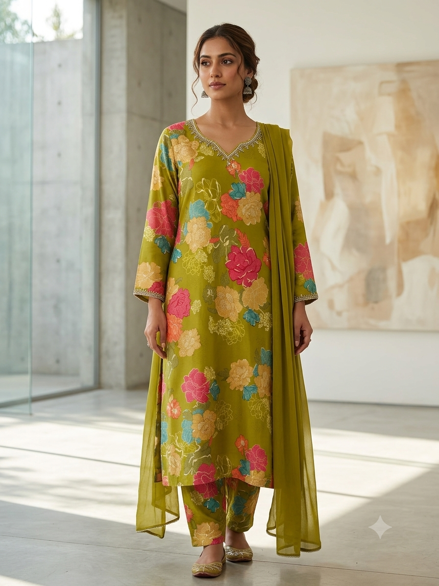 ryon fabric 3pcs suit