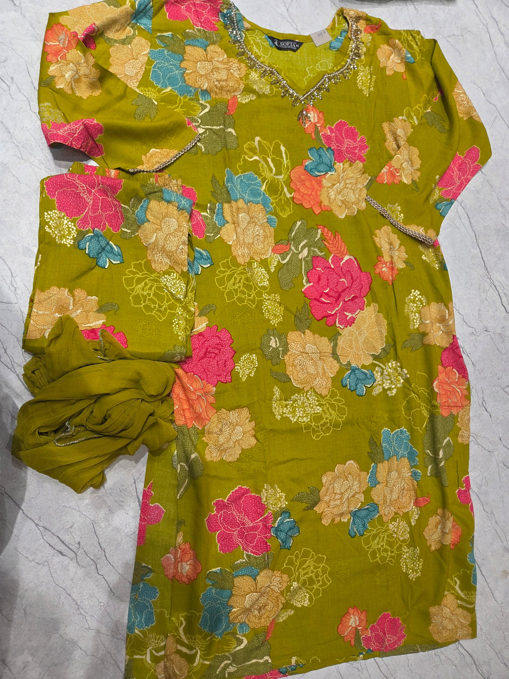 ryon fabric 3pcs suit